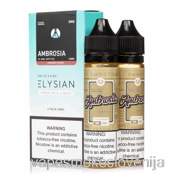 Vape Petrol Ambrosia - Elysian Labs E-tekočina - 120 Ml 3 Mg